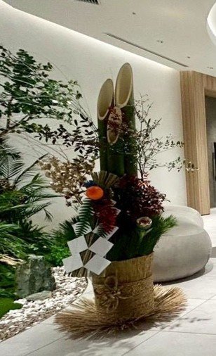 門松の設置
